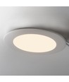 18W Ø22,5cm LED indbygningspanel - Hul: Ø21 cm, Mål: Ø22,5 cm