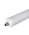 V-Tac vandtæt 24W komplet LED armatur - 120 cm, 160 lm/W, gennemfortrådet, IP65, 230V