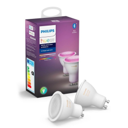 Philips Hue Color LED spot GU10 2-pack BT - Philips