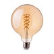E27 dekorativ LED globepære - spiral filament, 5W, ekstra varm hvid