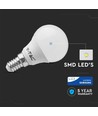 V-Tac 5,5W LED pære - Samsung LED chip, P45, E14