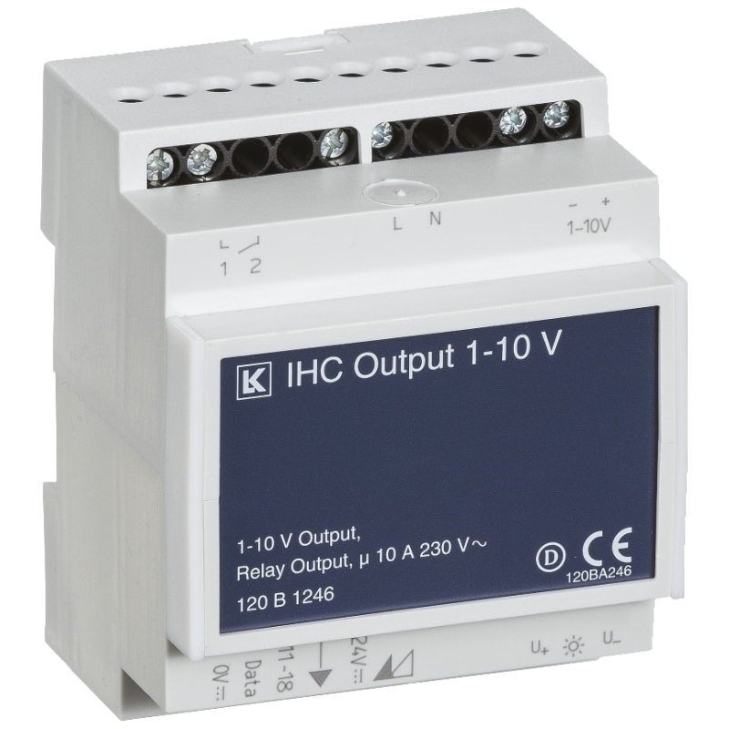 IHC Control 1-10 V Output - Lauritz Knudsen