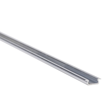 Aluprofil Type Z til indendørs IP20 LED strip - Nedsænket, 1 meter, ubehandlet aluminium, vælg cover
