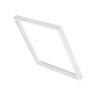 Smart Click Påbygningsramme til 60x60 LED Panel i Hvid