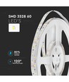 V-Tac 3,6W/m LED strip - 5m, 60 LED pr. meter, Farvet lys