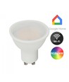 V-Tac 5W Smart Home LED pære - Tuya/Smart Life, virker med Google Home, Alexa og smartphones, GU10 Spot