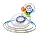 V-Tac 18W/m LED strip RA95 - Samsung LED chips, 10m, 24V, IP20, 240 LED pr. meter