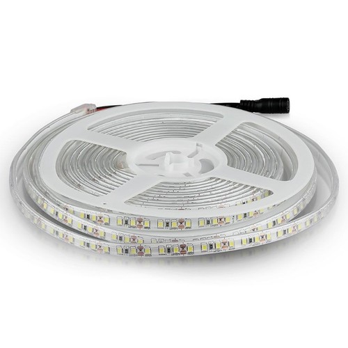 V-Tac 7,2W/m stænktæt LED strip - 5m, 120 LED pr. meter