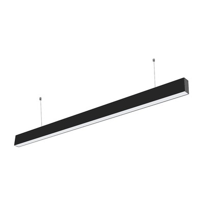 V-Tac 40W LED nedhængt loftarmatur - 120cm, 230V, inkl. lyskilde, UGR 19, justerbar kulør