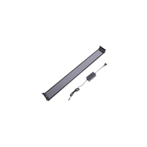 72-100 cm akvarie armatur - 18W LED, hvid/blå, justerbar