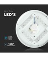12W LED loftslampe - Ø25,5cm, CCT, 3 lyskulører