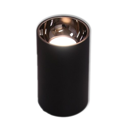 Outlet: LEDlife ZOLO lampe - 6W, Cree LED, sort/rosa guld