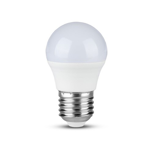 E27 4W LED pære - G45, kompakt