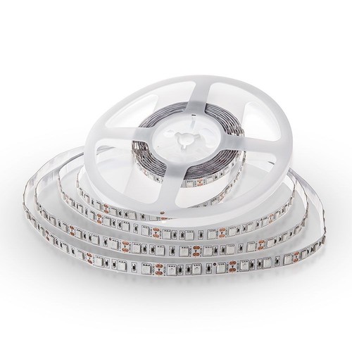 V-Tac 9W/m LED strip - 5m, IP20, 24V, 60 LED pr. meter