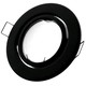 Downlight kit uden lyskilde - Hul: Ø7 cm, Mål: Ø9 cm, sort, vælg MR16 eller GU10 fatning