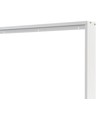 Ramme til 120x60 LED panel - Samles nemt med skruer, hvid kant