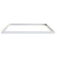 Ramme til 120x60 LED panel - Samles nemt med skruer, hvid kant
