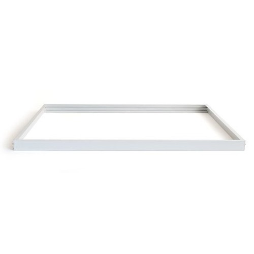 Ramme til 120x60 LED panel - Samles nemt med skruer, hvid kant