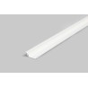 Aluminiums profil i Hvid Til LED Strip, Model G (Til indfræsning) - 1 Meter