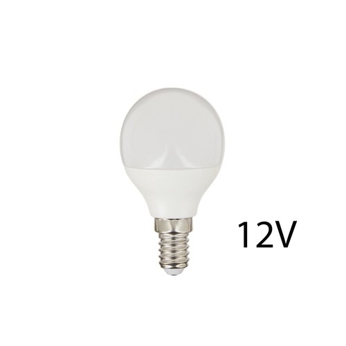 E14 4W LED pære - 12V DC, P45