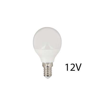 E14 4W LED pære - 12V DC, P45