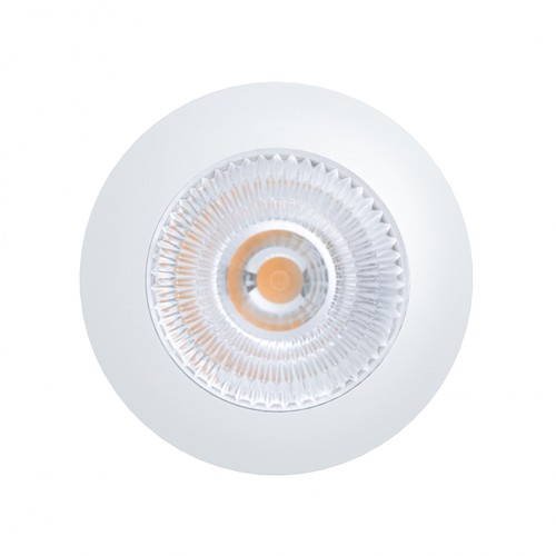 LEDlife Unni68 møbelspot - Hul: Ø5,6 cm, Mål: Ø6,8 cm, RA95, mat hvid, 12V DC