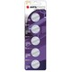 CR2450 5-pak AgfaPhoto knapcellebatteri - Lithium, 3V