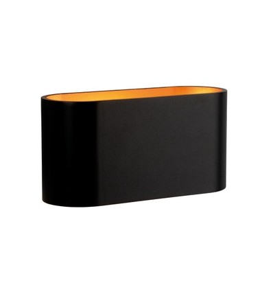 G9 Squalla - IP20, sort, guld, uden lyskilde