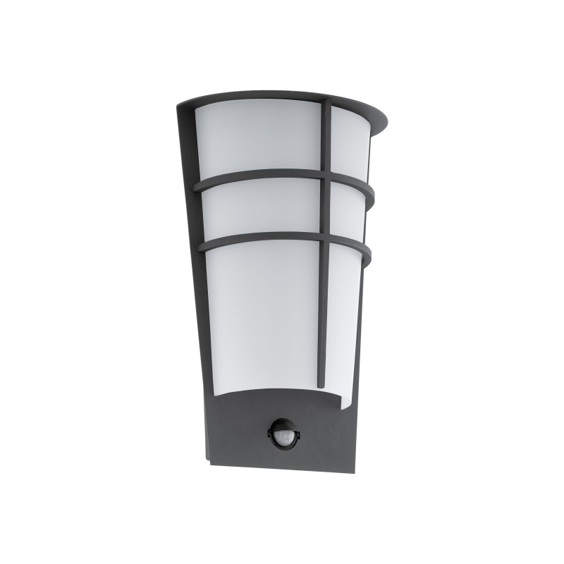 EGLO Breganzo Udendørs LED Væglampe 2x2,5W Med Sensor I Antrazit