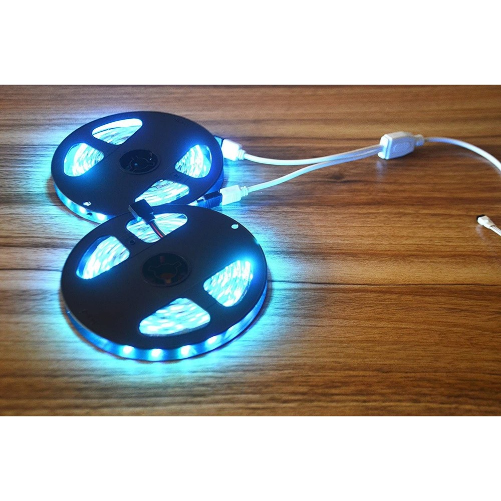 RGB+WW kabel 2-vejs splitter - 12/24V, hvid