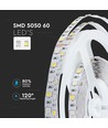 5m 10,8W/m RGB+NW LED strip - 60 LED pr. meter