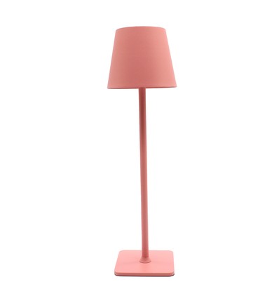 Opladelig LED bordlampe Inde/ude - Pink, touch dæmpbar, CCT, IP54 udendørs