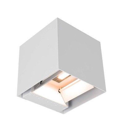 3W Solcelle væglampe LED - IP65, Hvid, sensor