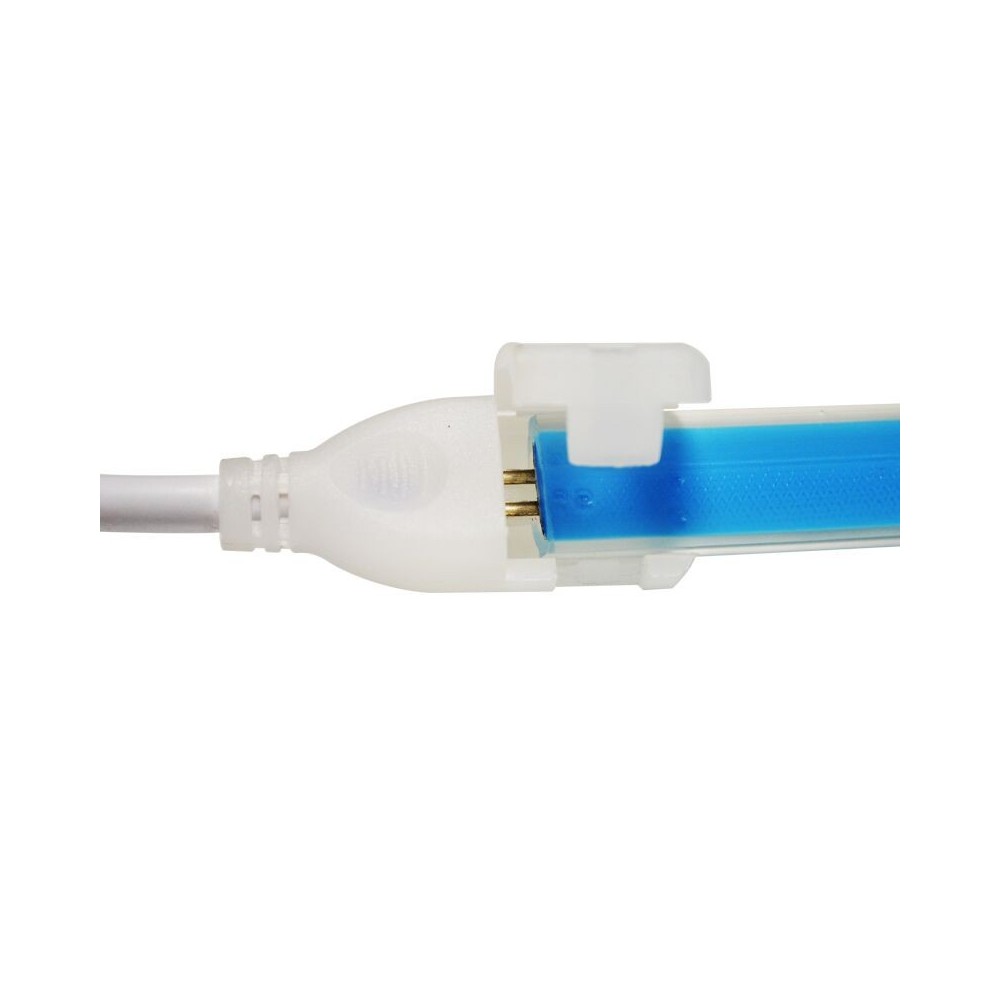 2m Stik til 230V LED strip (Type X-2) - Inkl. endeprop, 230V billede