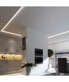 5m 8W/m LED strip - 24V DC, IP20, 3mm bred, 120 LED pr. meter