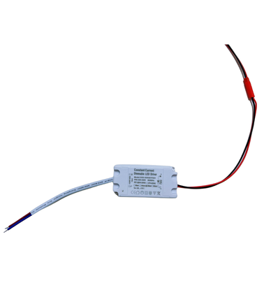 5W dæmpbar driver til firkantet væglampe - Triac standard dæmpning, passer til firkantet væglampe