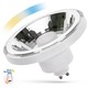 GU10 10W Hvid Smart Home LED spot - AR111, Tuya/Smart Life, virker med Google Home, Alexa og smartphones