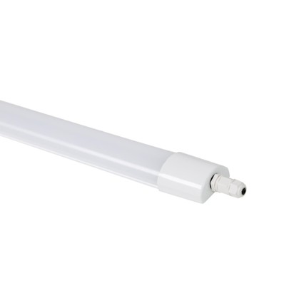 Limea slim vandtæt 45W komplet LED armatur - 150 cm, gennemfortrådet, IP65, 230V