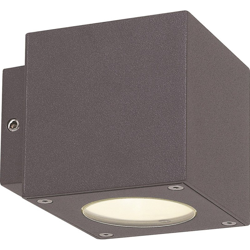 Cube Dobbelt Udendørs LED Væglampe 6W Mørkegrå IP65