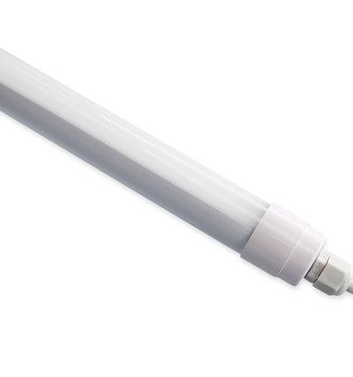 120cm 18W LED armatur, gennemfortrådet - IP65, Ø25mm