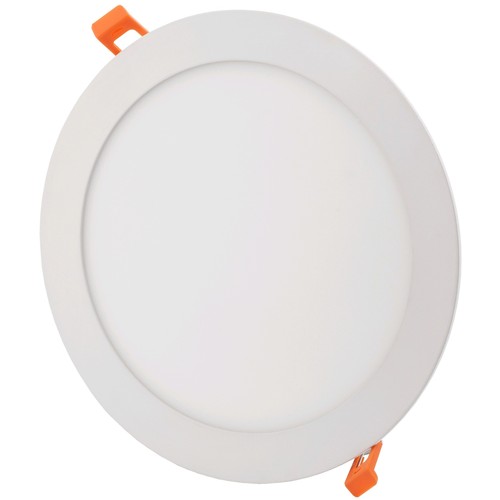 LED indbygningspanel, 24W - Hul: Ø28 cm, Mål: Ø29,6 cm