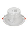 Ceiline III Downlight 25W - uden lyskilde, neutral hvid, 230V, 90°, IP44, 230x100mm, hvid, rund