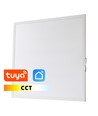 LEDlife 60x60 Wifi CCT Smart Home LED panel - 36W, Tuya/Smart Life, hvid kant