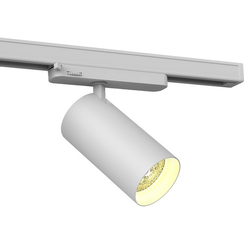 30W 3-faset RA90 Philips LED skinnespot - 100 lm/W, 36 grader, Hvid