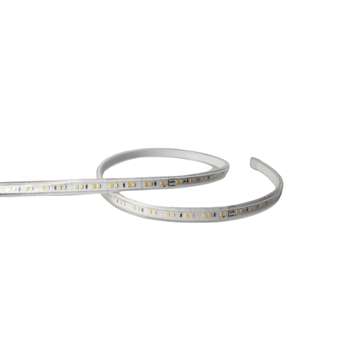 5 m. vandtæt CCT strip - 230V, IP67, 120 LED, 7W/m, kan klippes for hver 20cm