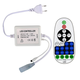 RF trådløs timer+dæmper med fjernbetjening - Inkl. endeprop, til 230V Neon COB, memory funktion, maks. 50 m