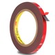 3M dobbeltklæbende tape 8mm - til strips, 5 meter rulle