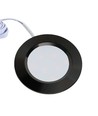 LEDlife Reco68 møbelspot indbygning RA92 - Hul: Ø5,6 cm, Mål: Ø6,8 cm, Sort, 2,5W, 12V DC