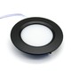2,7W Ø6,8cm Reco68 møbelspot indbygning RA92 - 12V DC, Hul: Ø5,5 cm, Mål: Ø6,8 cm, Sort
