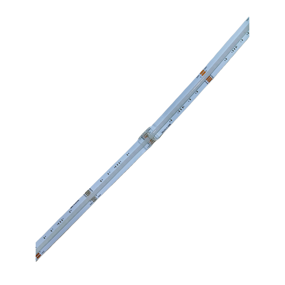 Samler til LED strip - 10mm, RGB+W COB, IP20, 5V-24V billede